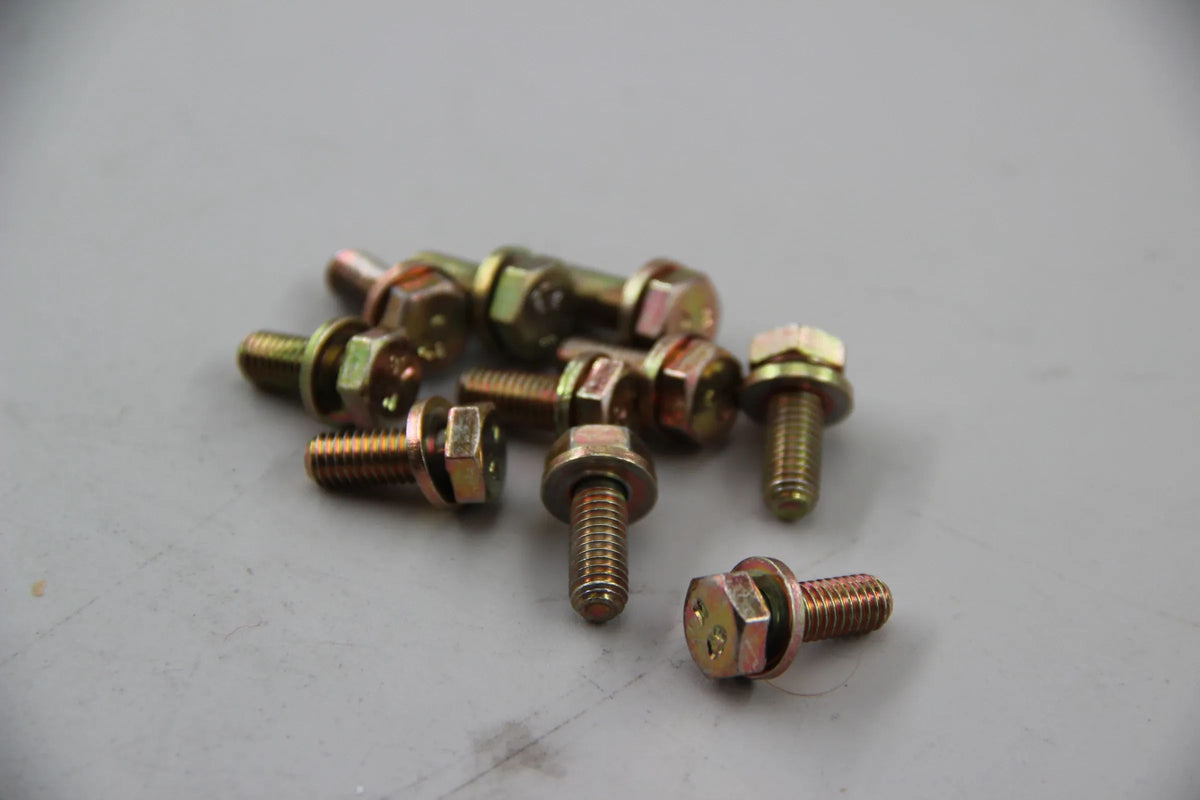 Orig. BMW E10 E30 10x Sechskantschraube mit Scheibe M6X16-Z1 NOS NLA 07119915039