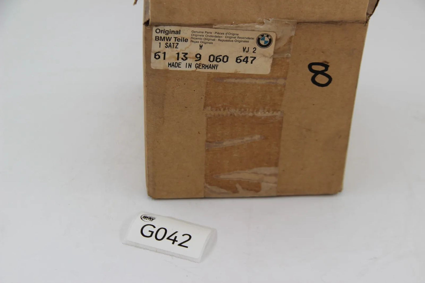 BMW Reperatursatz Service Relais 2x Halter Adapterleitung Mutter 61139060647 NOS