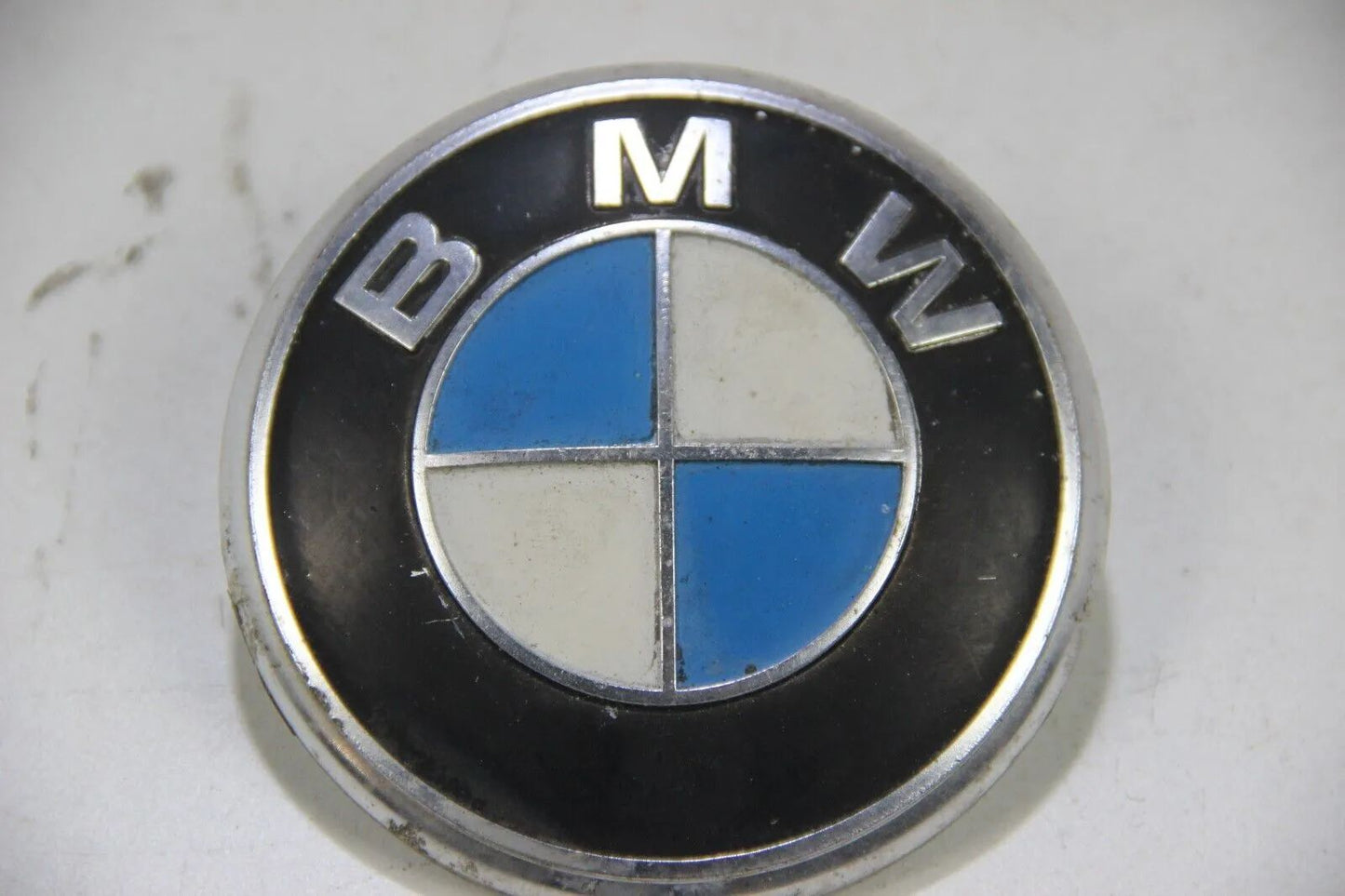 Original BMW E3 Plakette vorne Emblem 88mm Aluminium Badge OEM 00095808103