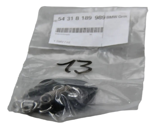 Original BMW E36 Cabrio Rep.Satz Spannseil am Himmel C-Säule schwarz 54318189989