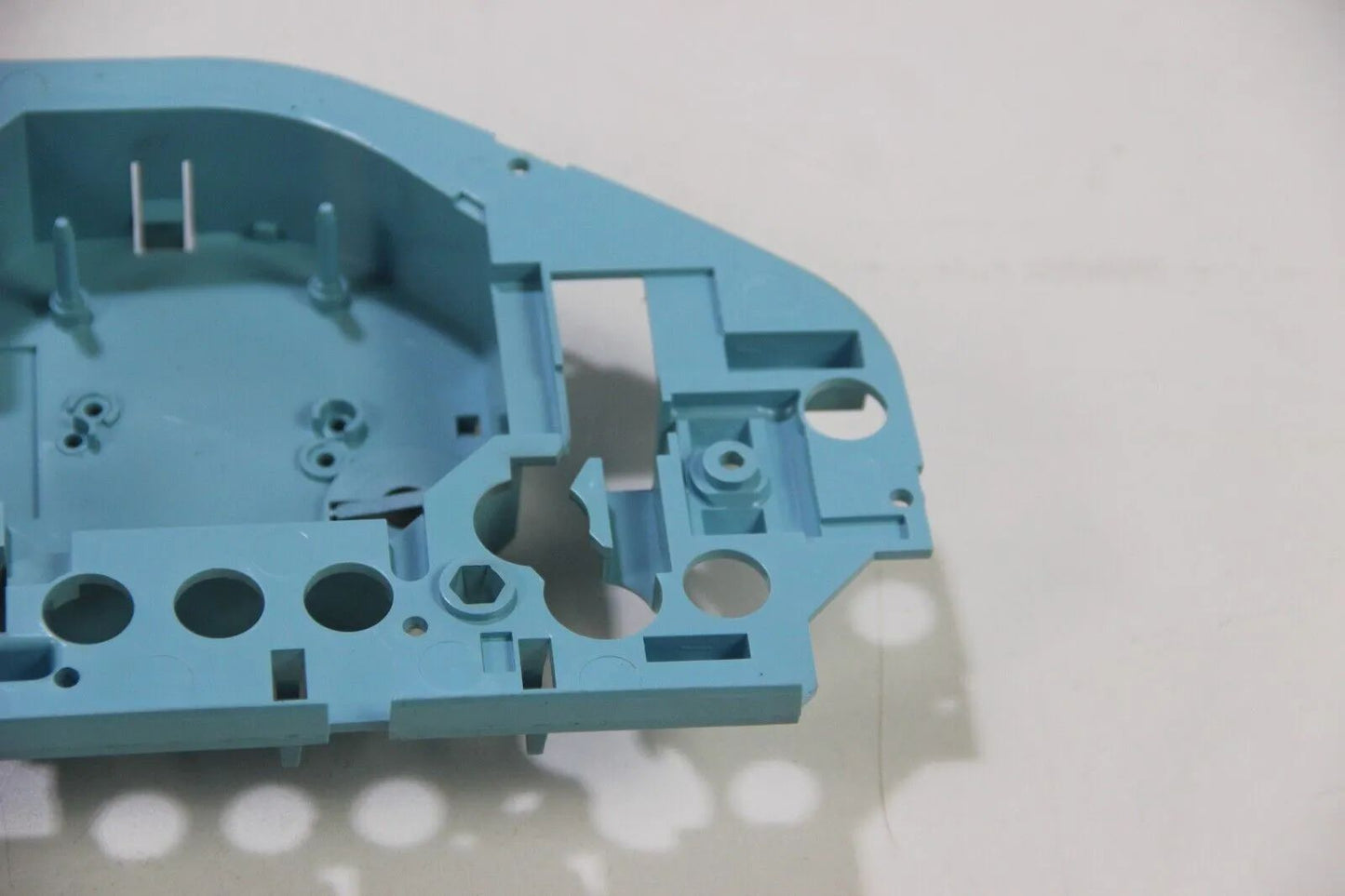 BMW E30 316i-325i 325e Kombiinstrument Abdeckung Rückplatte Blau 1385582