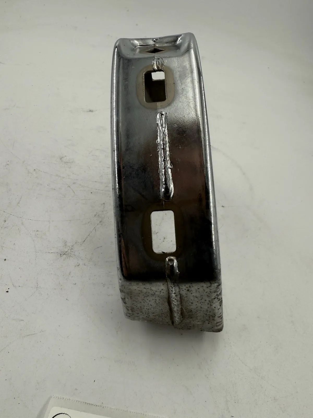 Original BMW E10 1502-2002tii ab 4/71 Stossstangenhorn vorne Links 51111814701