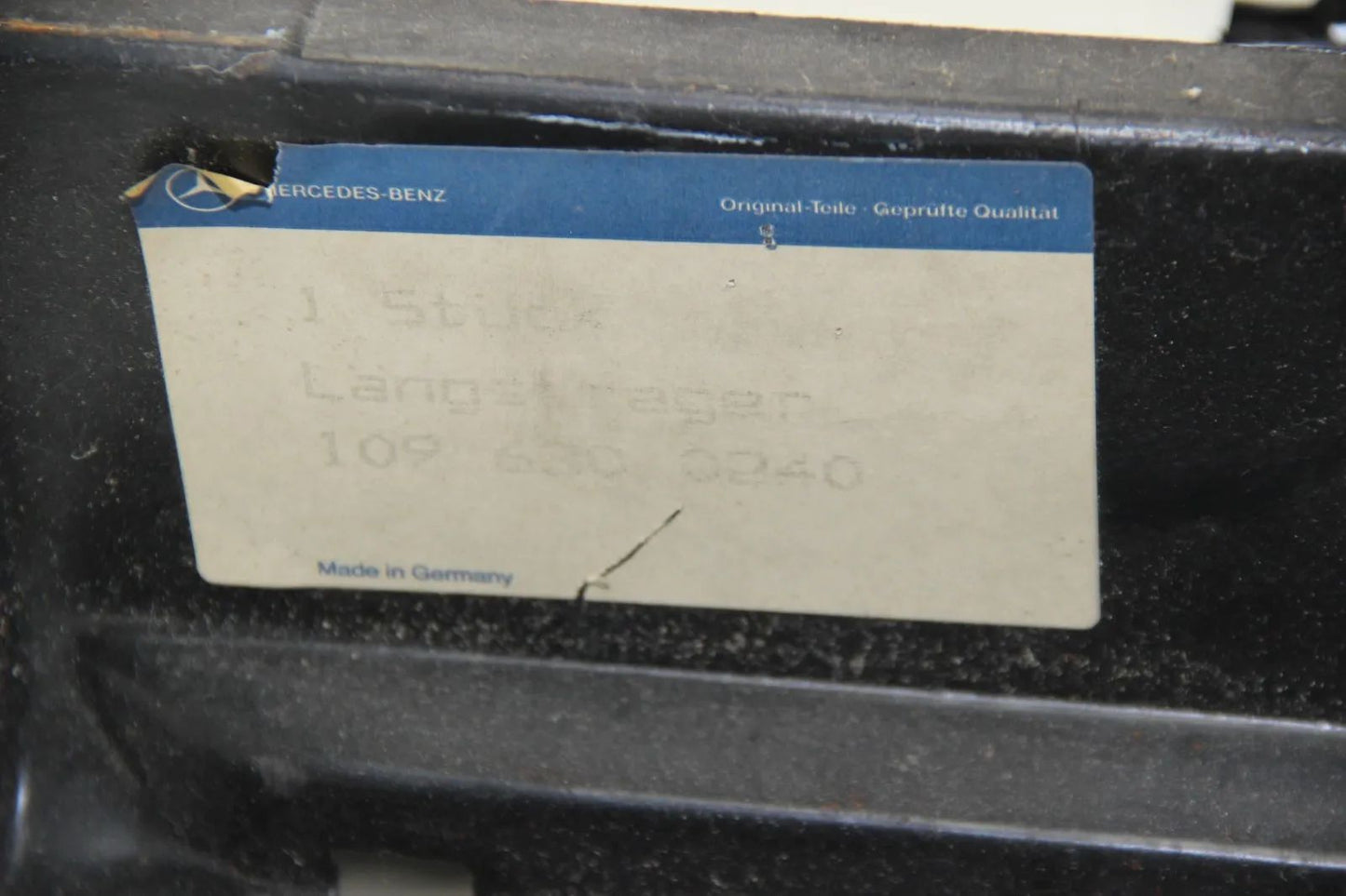 Mercedes W108 W109 S-Klasse LANG Längsträger NOS Re+Li A 1096300140 1096300240