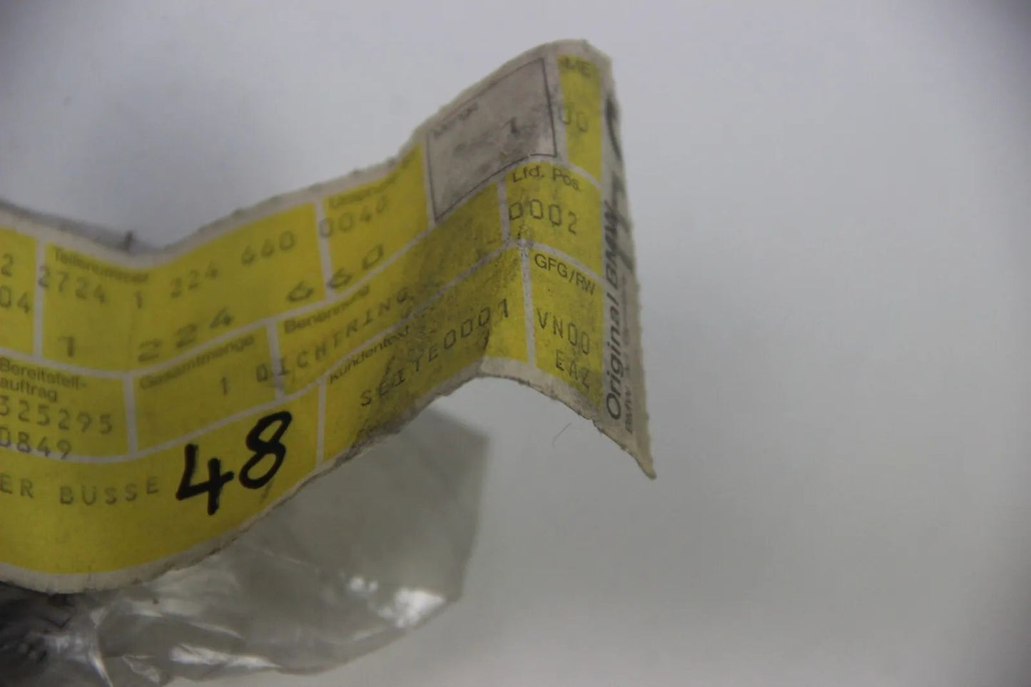 NEU BMW Original  E30 325ix M20 Dichtring Simmering 44x60x10 27241224660