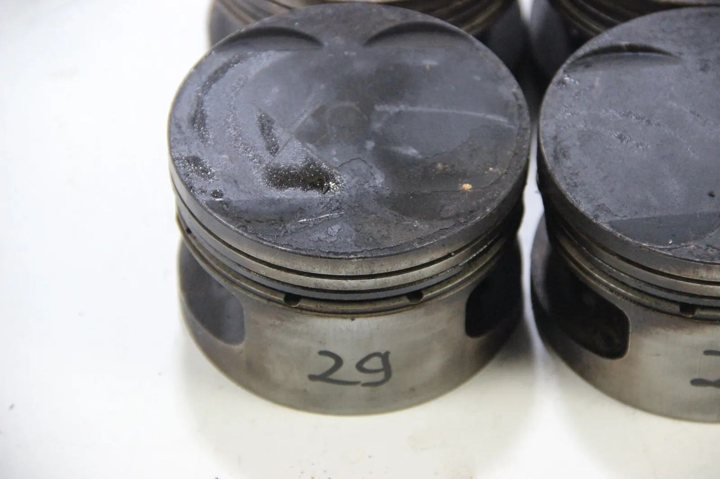 Original BMW E30 320is S14 S14b20 2.0 4x Kolben Mahle Satz 93,335mm Piston