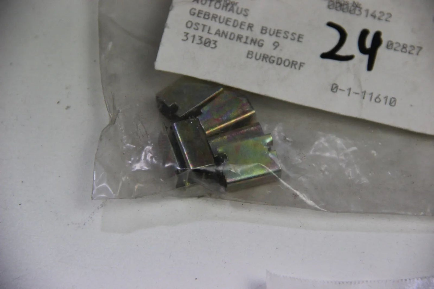 NEU Original BMW E30 E34 E39 E85 6x Klammer 54321925120 Clip 3er 5er OEM