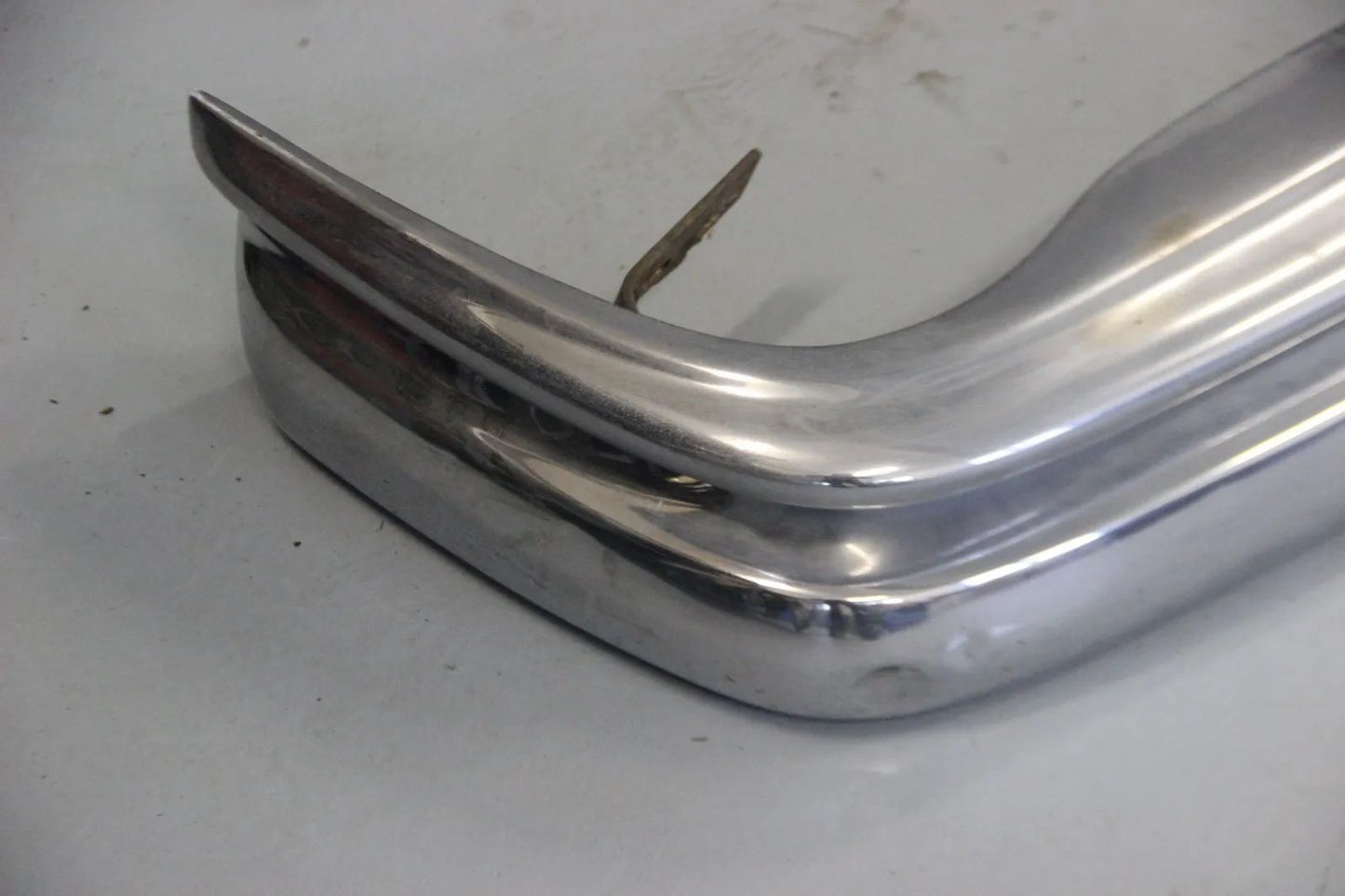 Original Mercedes W108 W109 S-Klasse Stoßstange Hinten Chrom o.Gummi Rear Bumper