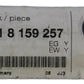 Original BMW E39 5er Brustleiste vorne außen links 51218159257 Cover Trim