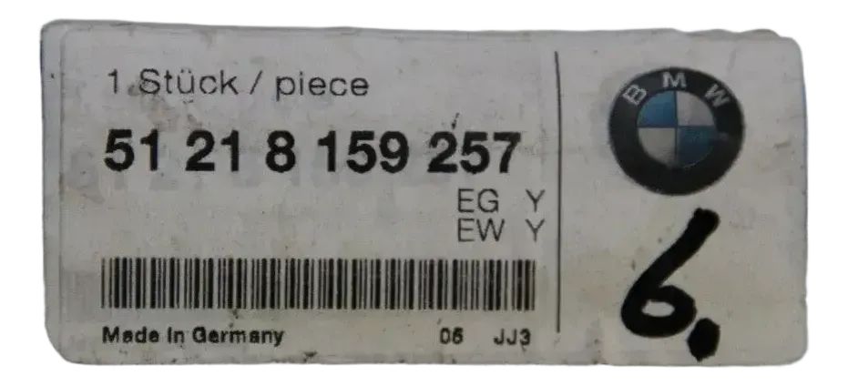 Original BMW E39 5er Brustleiste vorne außen links 51218159257 Cover Trim