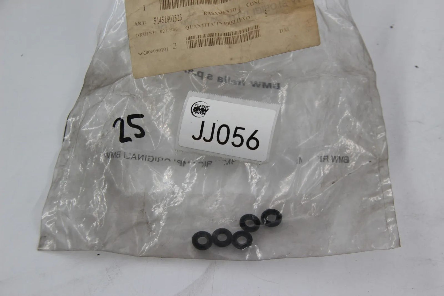 Original BMW E3 E9 E21 E30 E24 E23 E38 Hohlscheibe D=5MM 5Stk NOS 51451801523