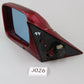 Original BMW E34 5er Aussenspiegel Spiegel elektrisch mit Glas links Rot