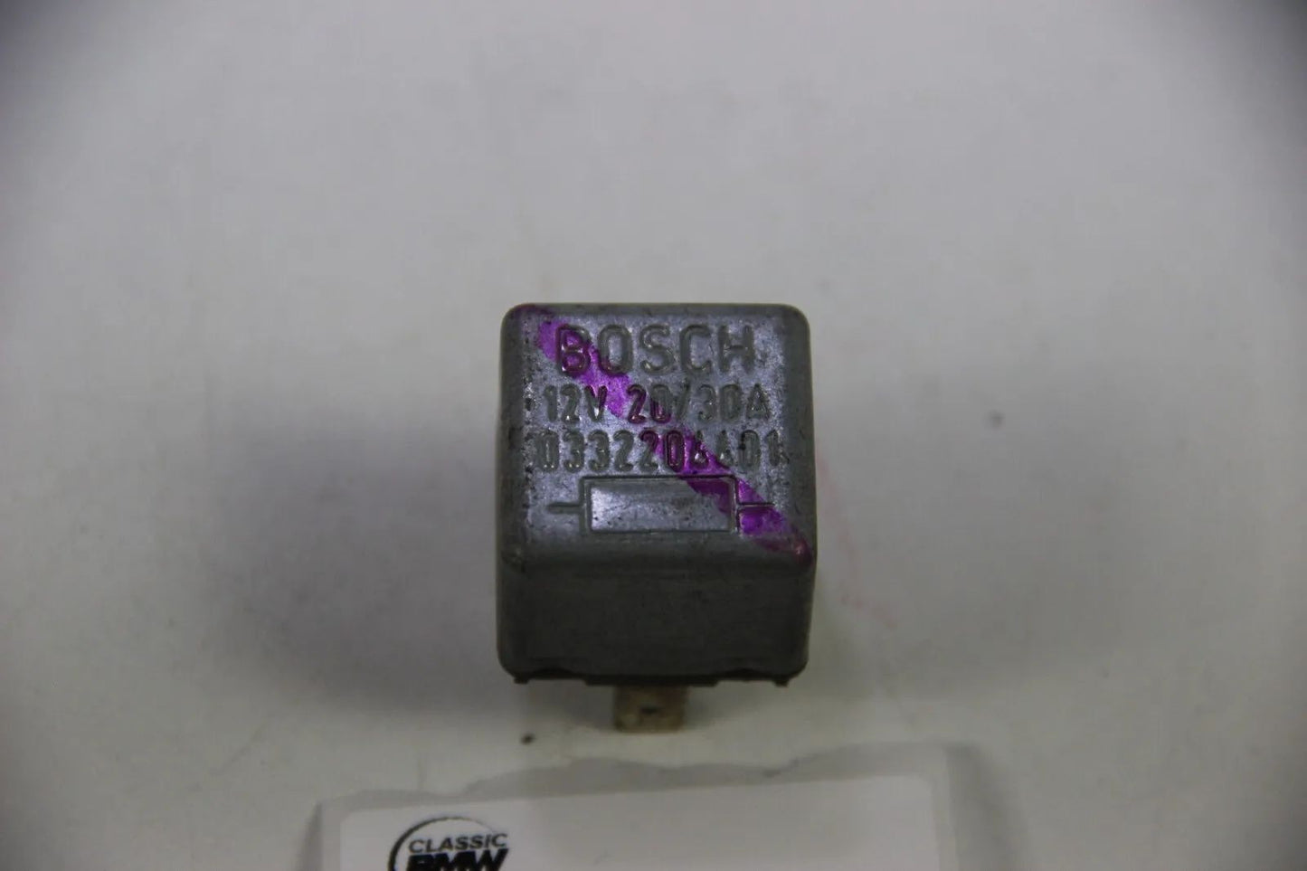 Original Bosch Relais Relay Metall silber 0332204401 Relais Oldtimer