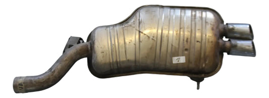 Original BMW 3er E46 320i Mittelschalldämpfer 1722134