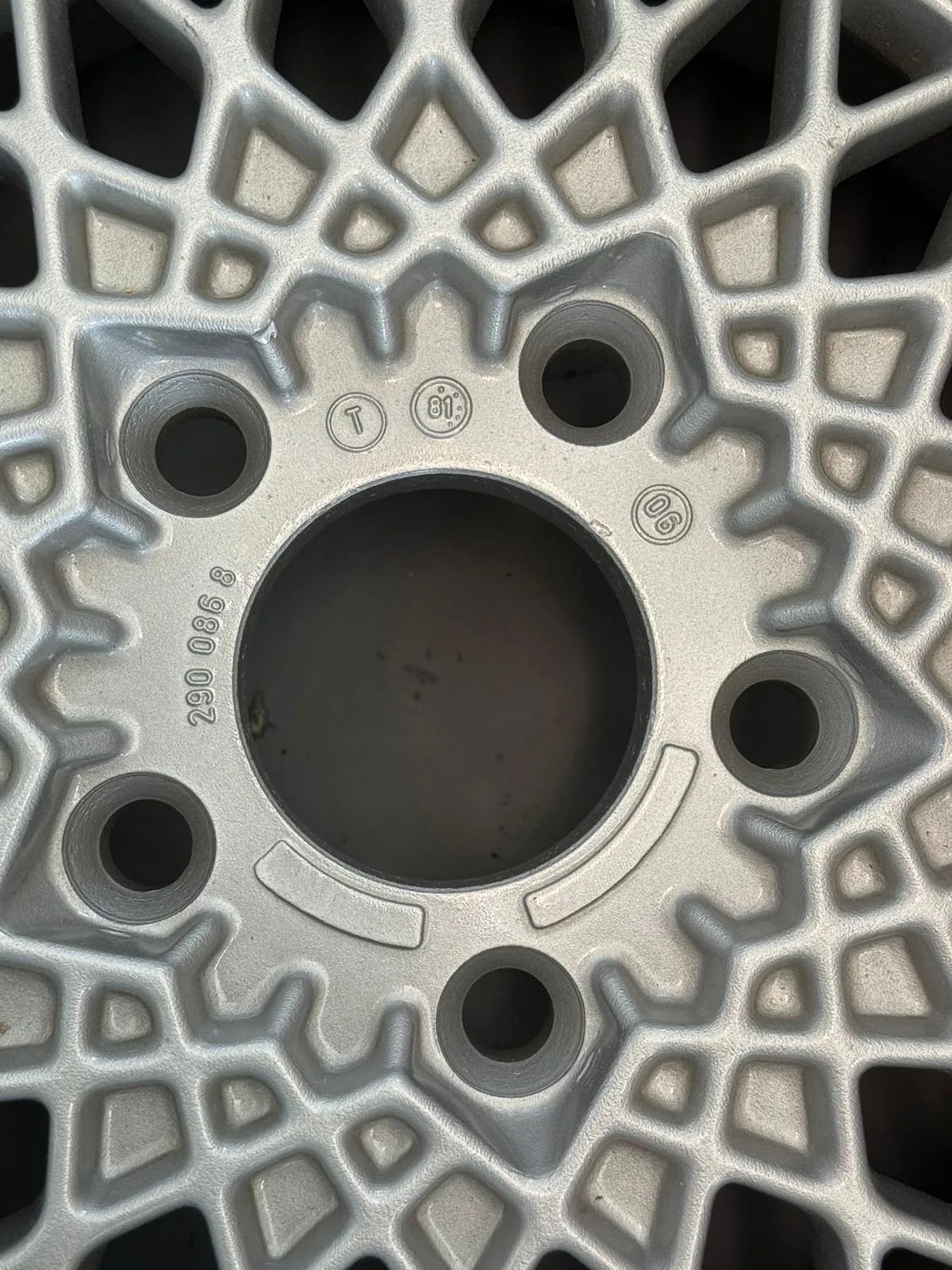 BBS Mahle Alufelgen BMW E9 E12 CSL M535i E3 7Jx14 ET11 2900868 KBA 40160
