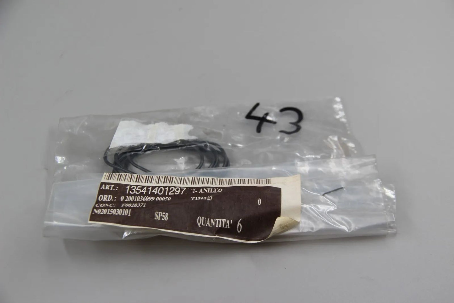 Original BMW E36 M3 Z3 M3.2 3.2 6x O-Ring Drosselklappe 13541401297