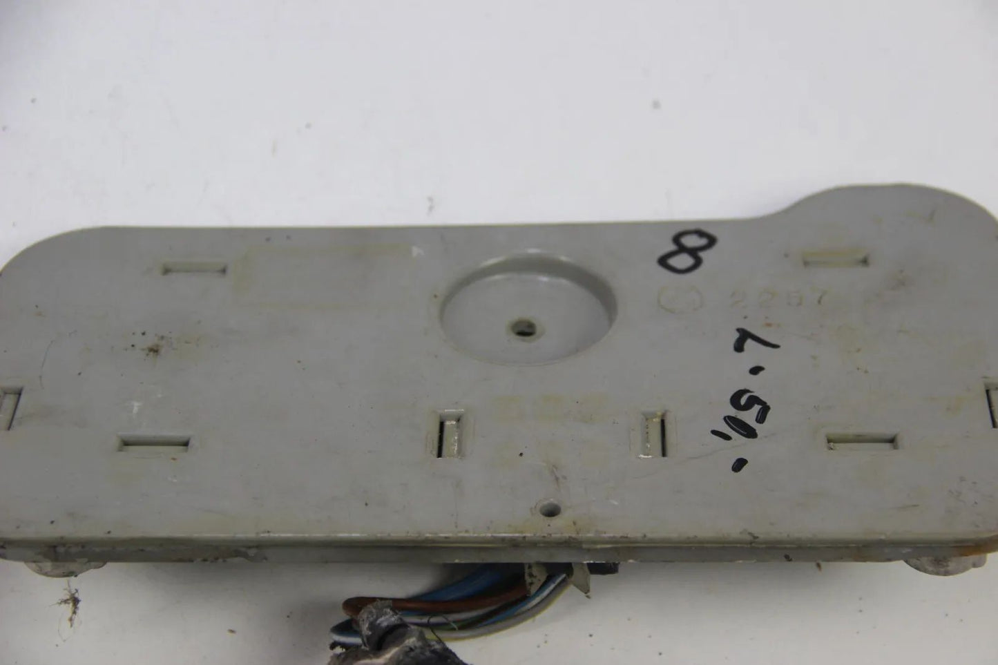 Original BMW E3 2500 2800 3.0 si Abdeckplatte mit Kontaktplatte Links 1353733