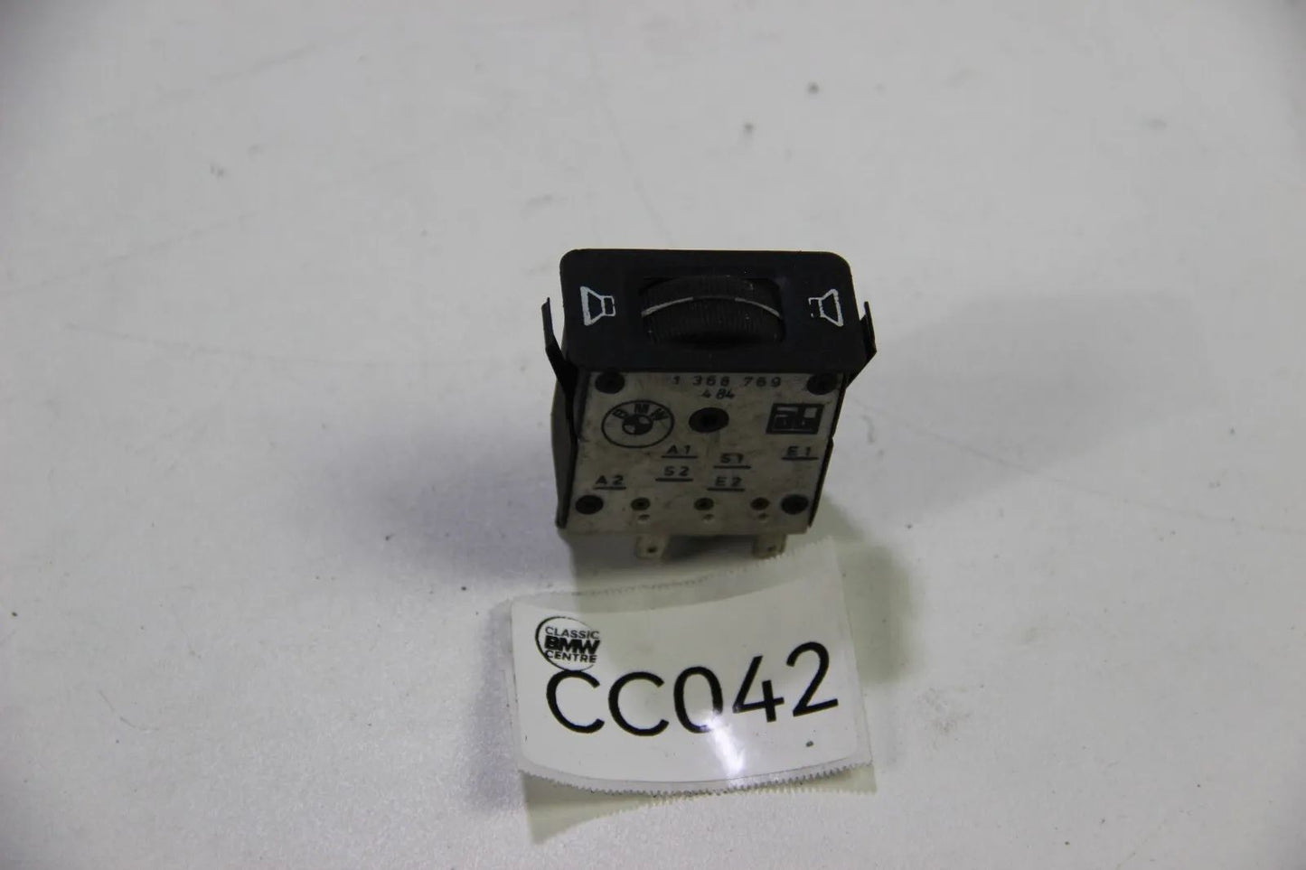 BMW E30 E28 E24 Schalter Fader Überblendregler Switch mit Flachsteckern  1368769