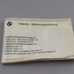 Original BMW E36 Nachrüstsatz Alarmanlage System III 82919404757