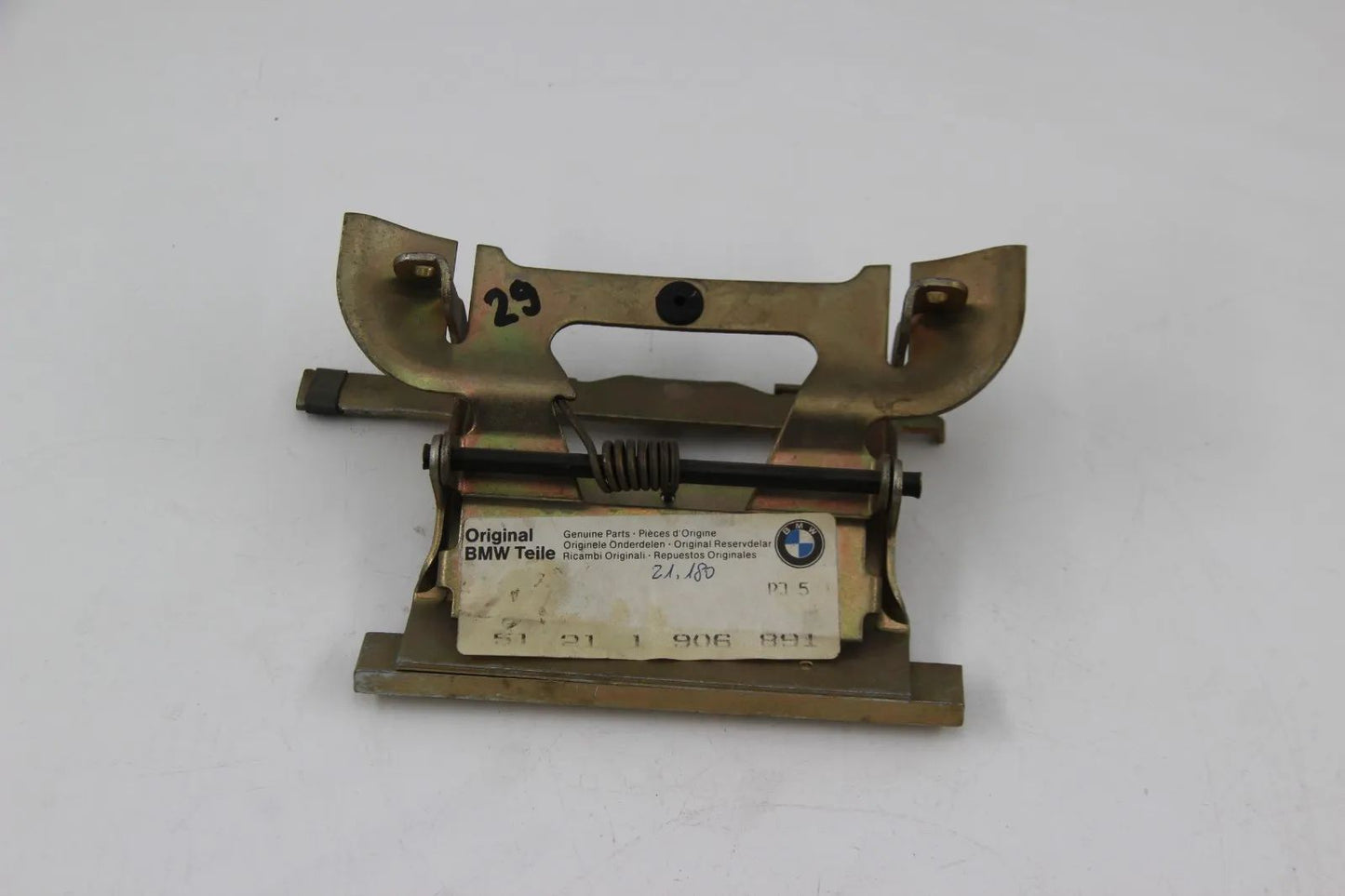 Original BMW E30 M3 S14 Grundplatte Klappgriff links 51211906891