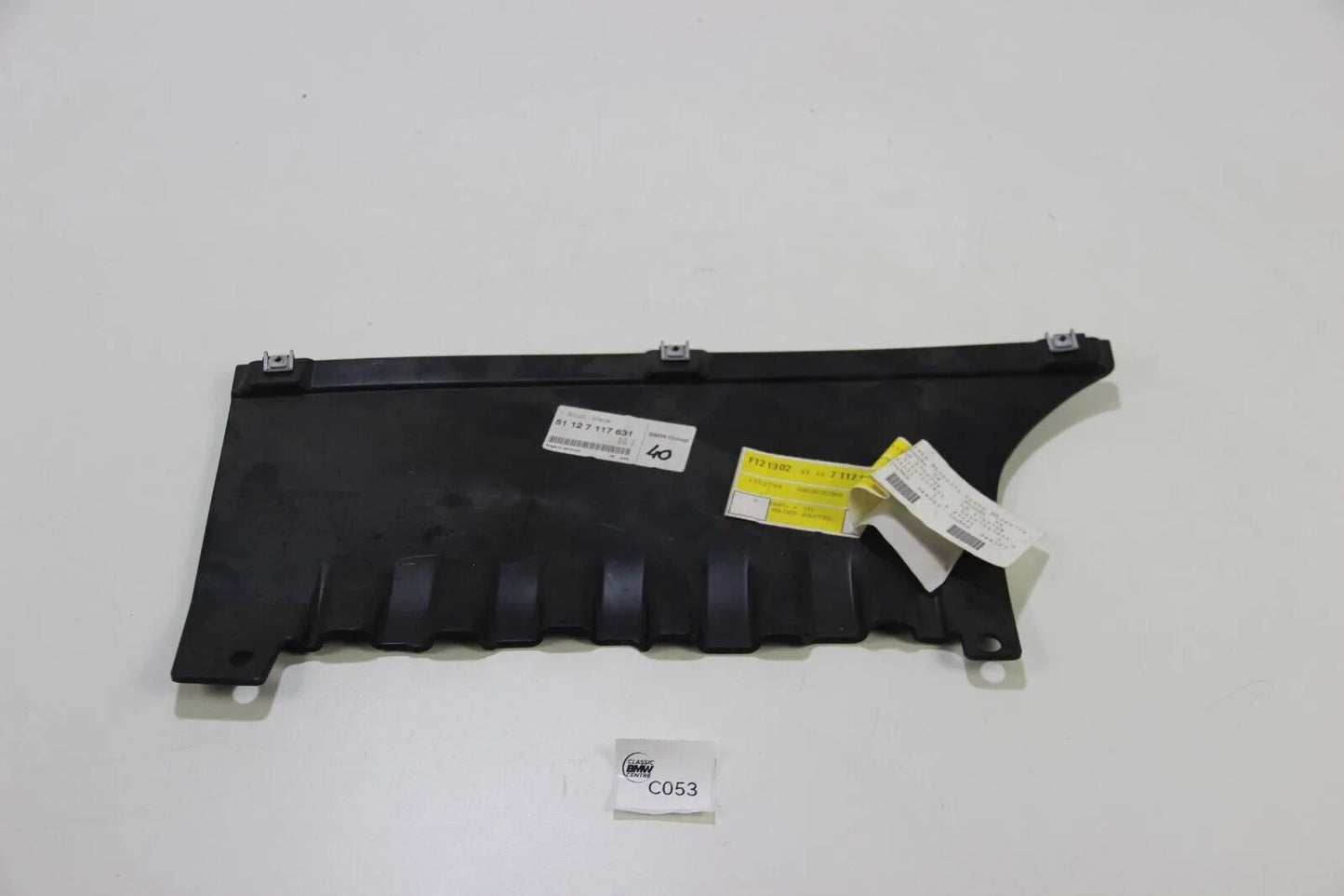 Original BMW E81 E87 E87N 1er Abdeckung unten Cover Schutz 51127117631