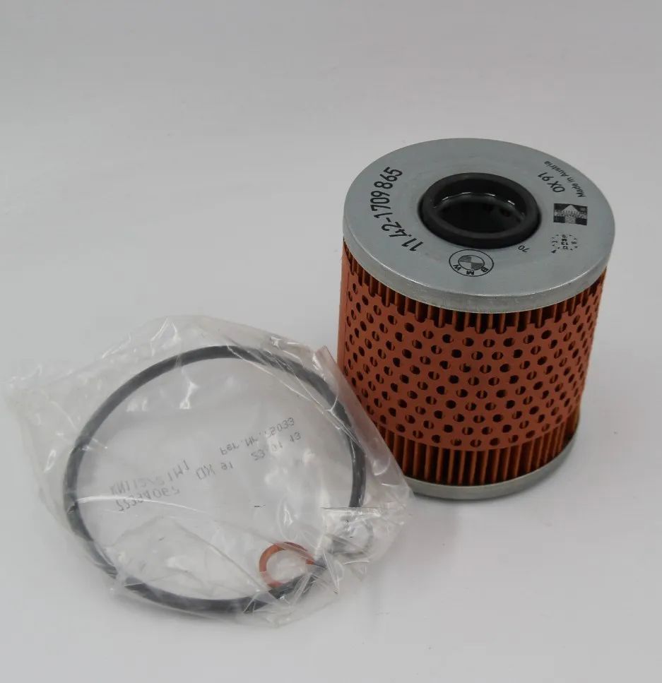 BMW E30 E34 E36 M40 M42 M43 Satz Ölfiltereinsatz Ölfilter Oil Filter 11421727300