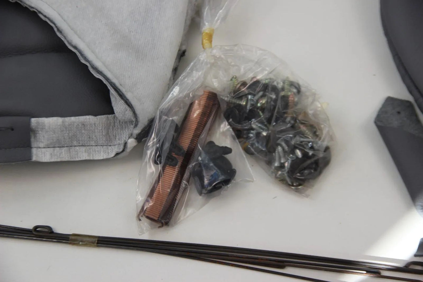 BMW E46 Limo Lederverkleidung/Bezug Innenausstattung grau NOS 99990460968 Neu