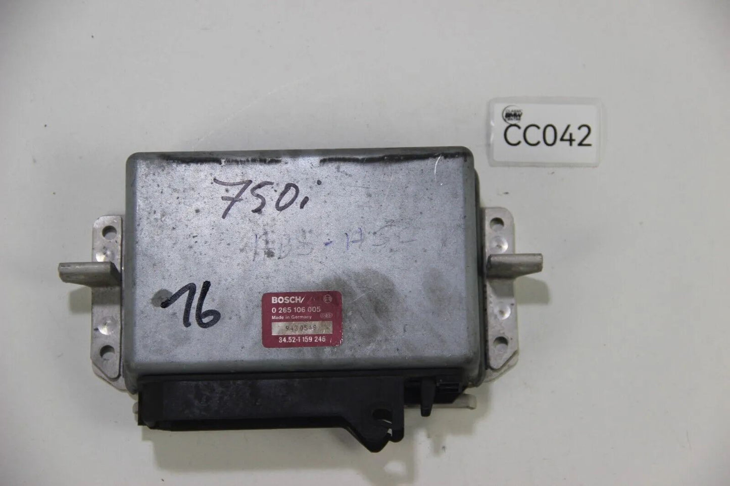 Original BMW E34 E32 750i 540i Motorsteuergerät ECU 0265106005 Motor Steuerung