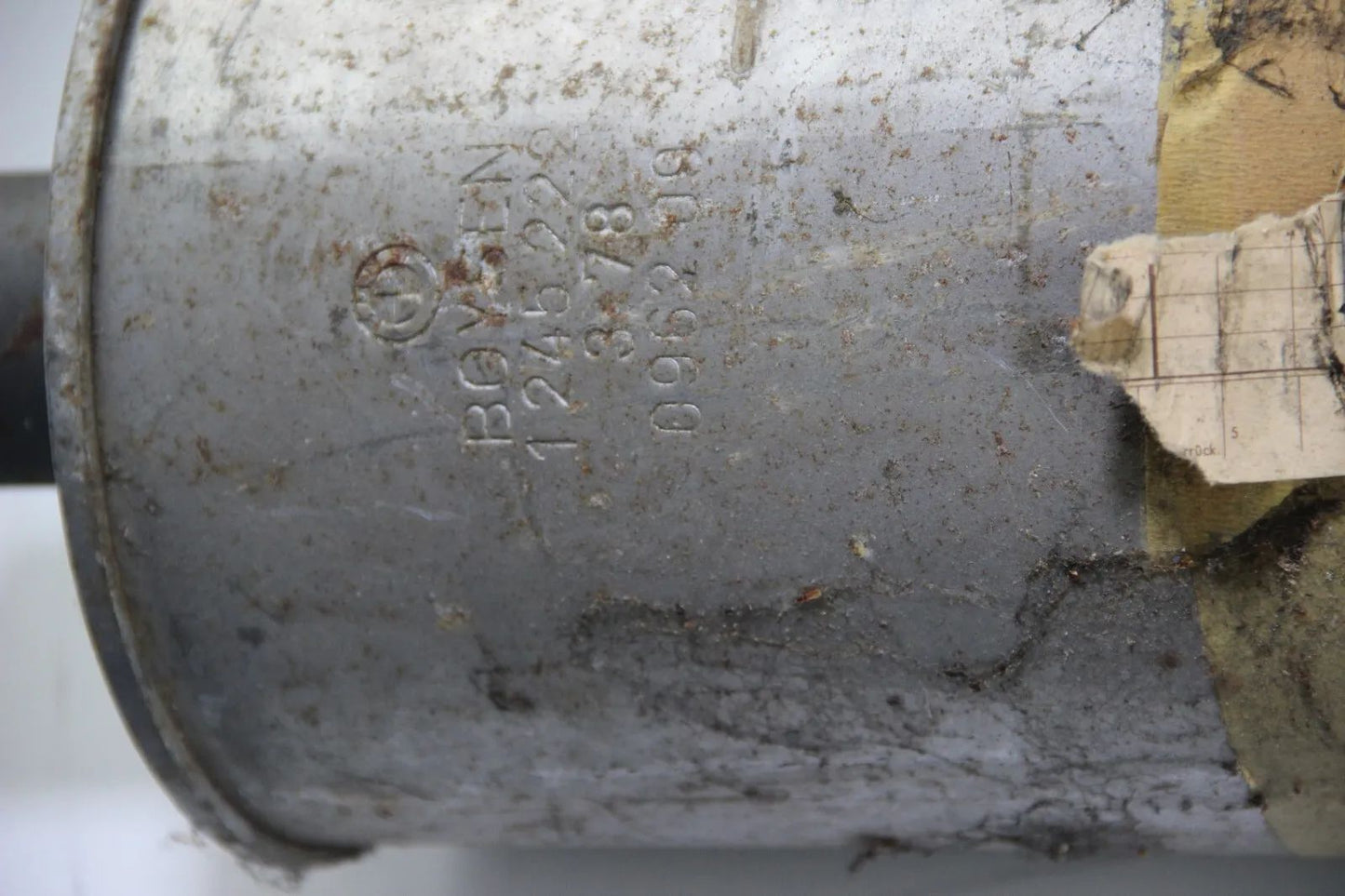 Original BMW NEU 18121245222 Auspuff Exhaust Schalldämpfer Silencer