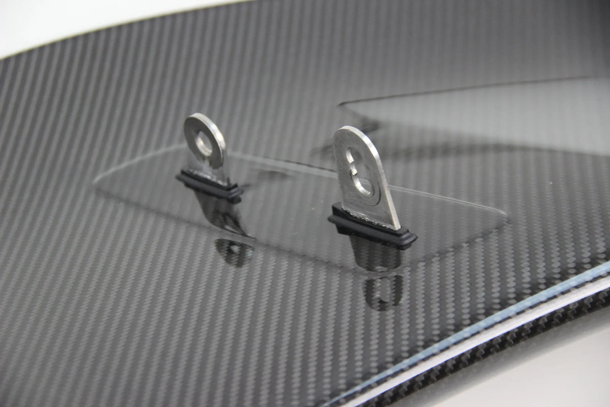 Porsche GT4 RS Heckspoiler / Flügel Carbon Hochglanz komplett TOP 9GT825871A KPL
