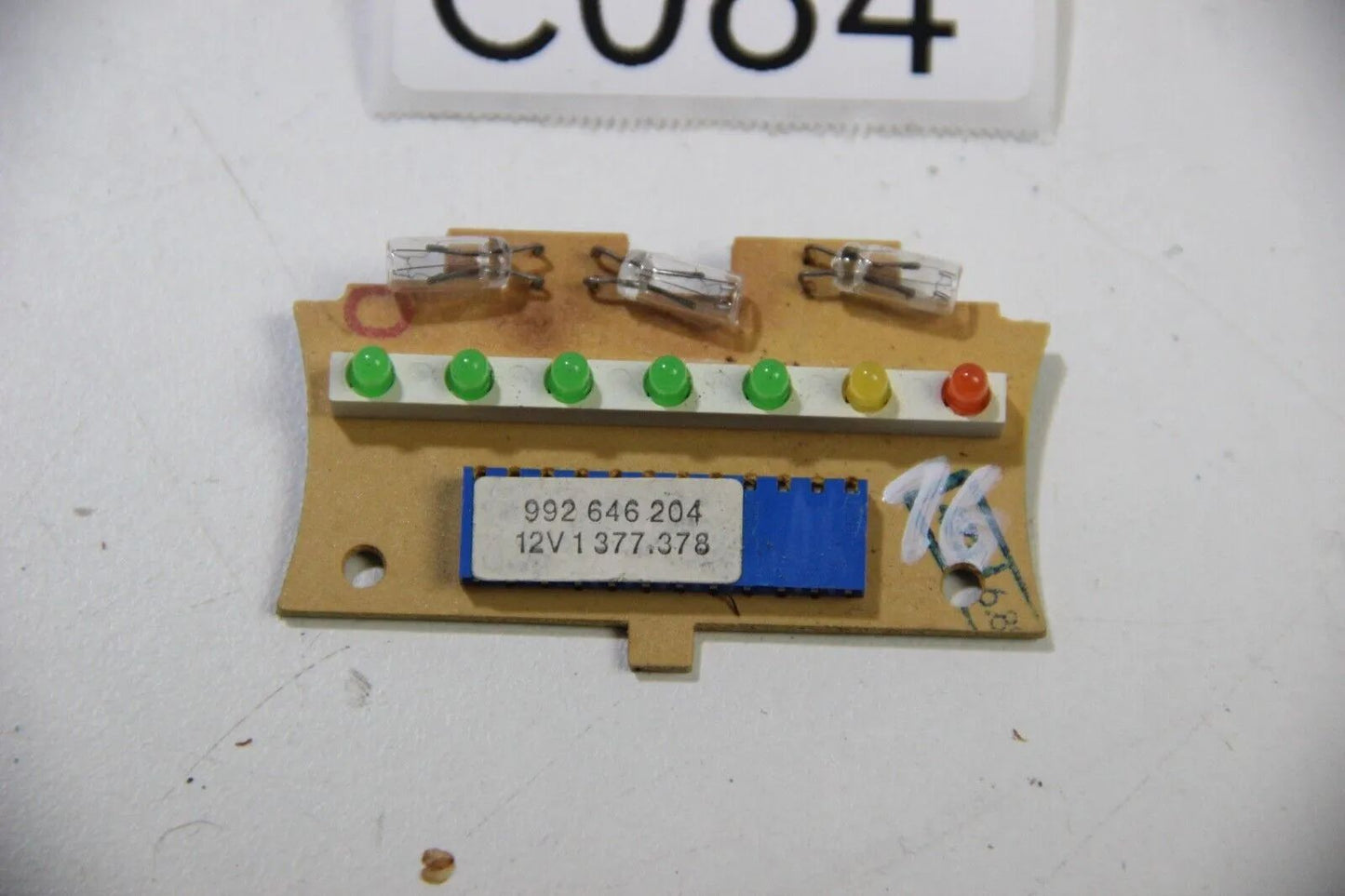 BMW E30 316i-325i 325e Kombiinstrument Serviceanzeige Intervall Anzeige 1377378