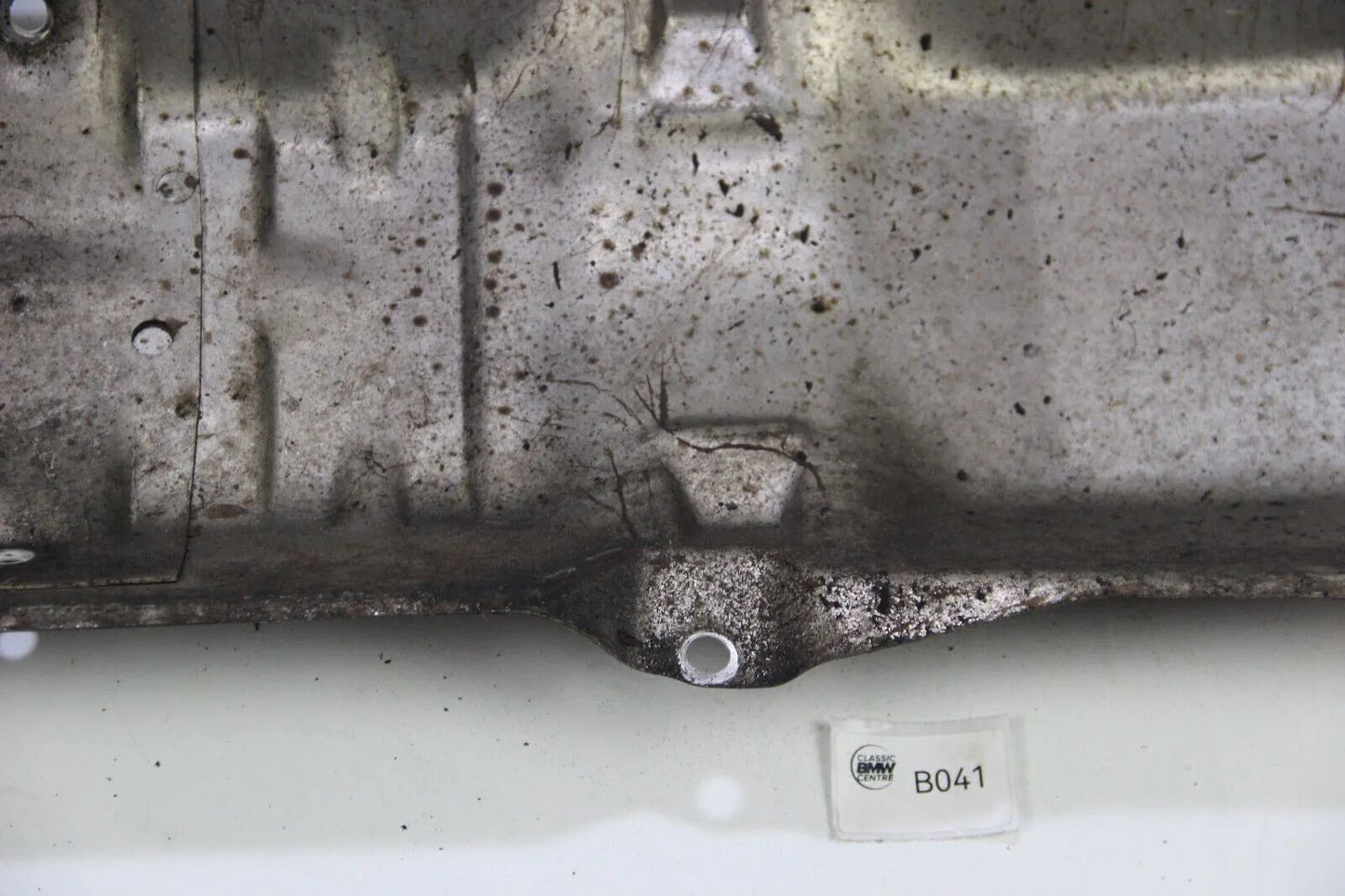 Original BMW E30 M3 Auspuff Hitzeschutzblech vorne Exhaust Heat Shield S14 OEM