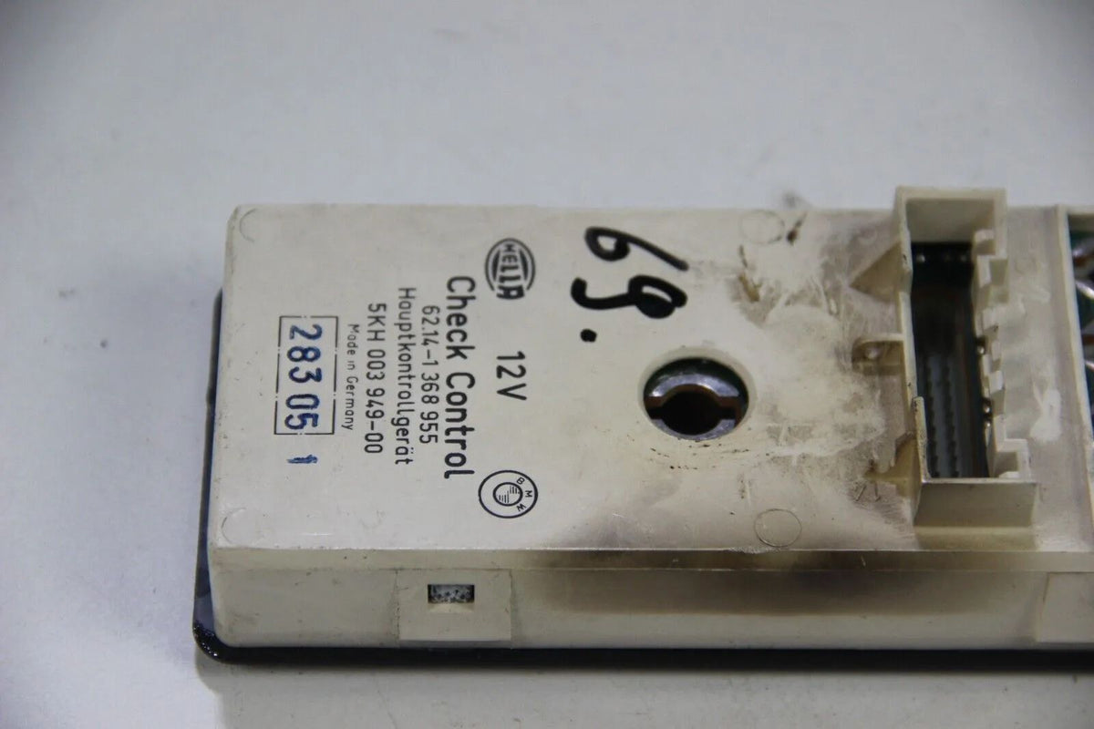 Original BMW E30 3er Check Control Hella M3 S14 Deutsch 62141368955 3er S14b23