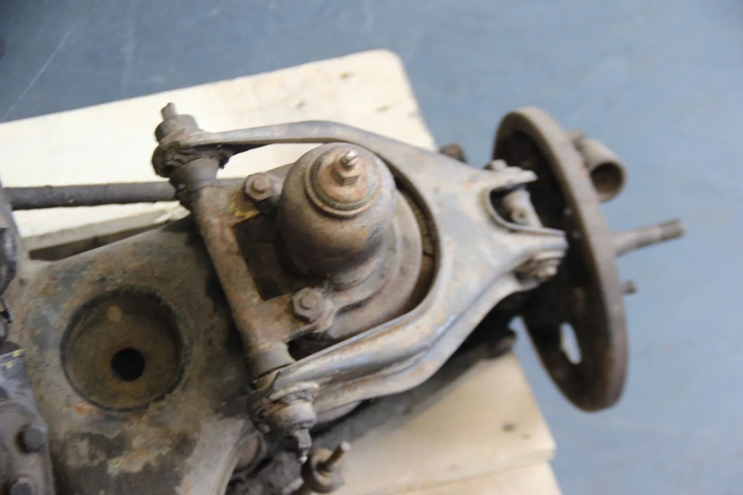 Original Mercedes 190SL Vorderachse Vorderachsträger Lenkgetriebe Komplett