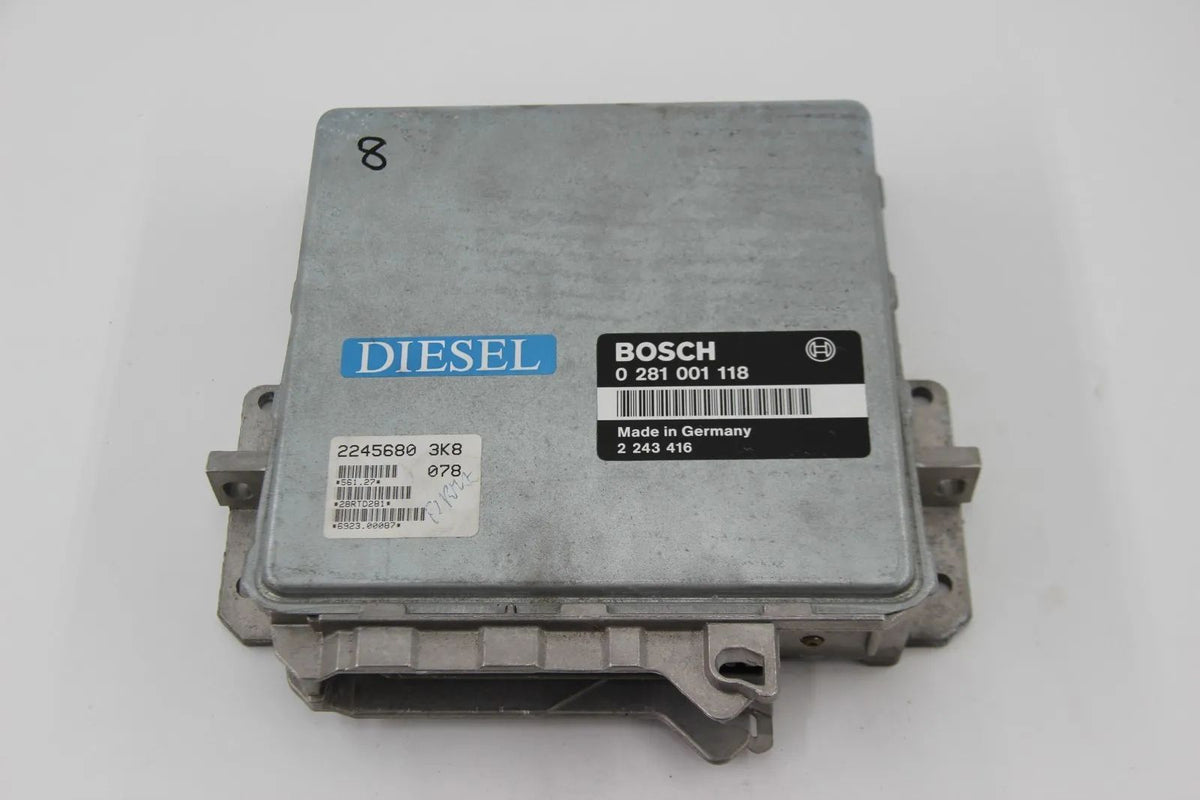 Original BMW E36  Steuergeträt Antriebsmotor Bosch 0281001118 2243416