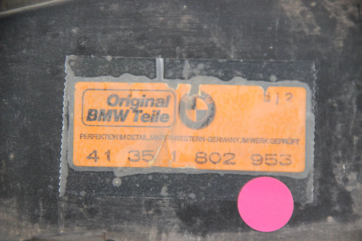 Original BMW NK 1500-2000 tii Seitenwand hinten links NOS 4-Loch 41351802953