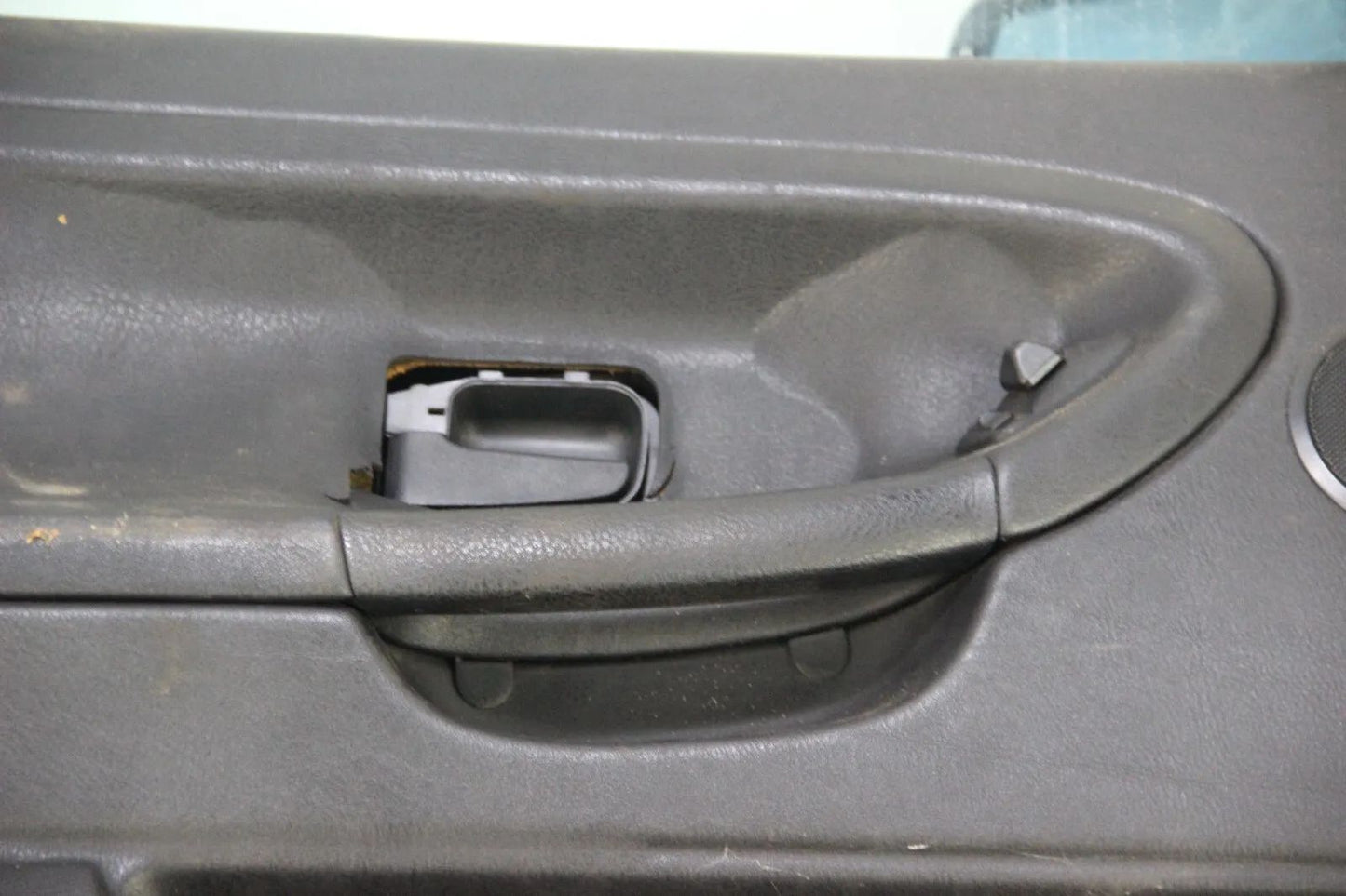 Original BMW E36 Coupe Tür Fahrertür Links Schwarz Komplett Elektrische Fenster