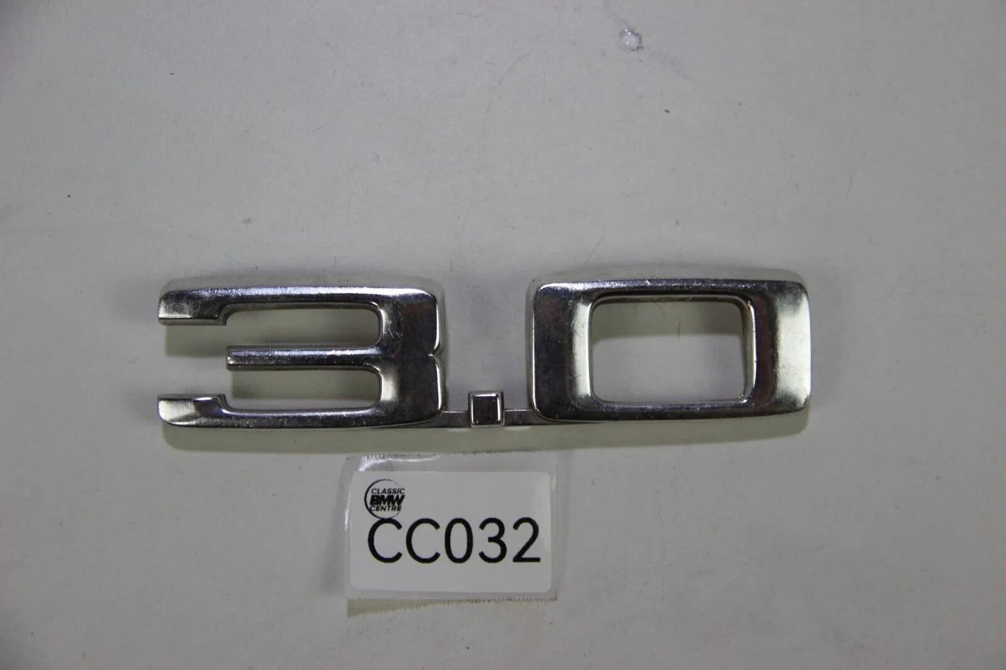 Original BMW E3 3.0 Emblem Modellbezeichnung 3 Liter Bavaria 5er Badge