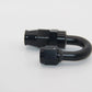 AN6 Alu Fitting 180 Grad NEU Dash6 Winkel schwarz Verbinder AN-6