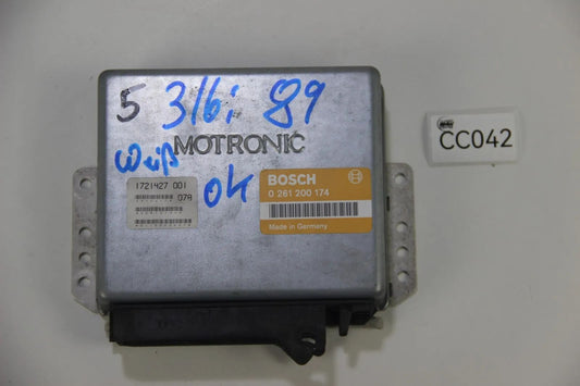 Original BMW E30 316i M40b16 Motorsteuergerät ECU 0261200174 Motor Steuerung DME