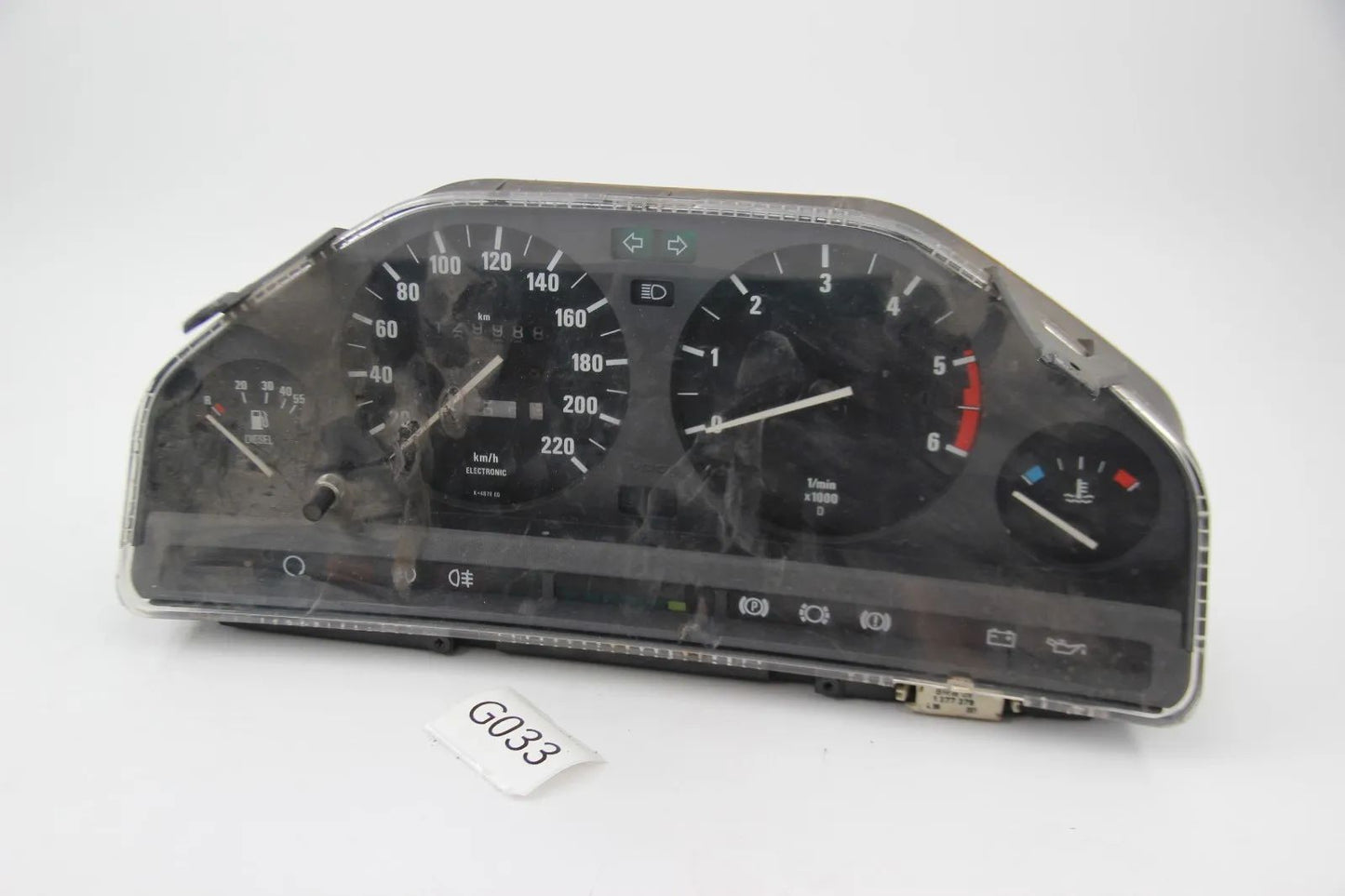 BMW E30 324d 324td Kombiinstrument Tacho Tachometer Speedometer VDO  1377317