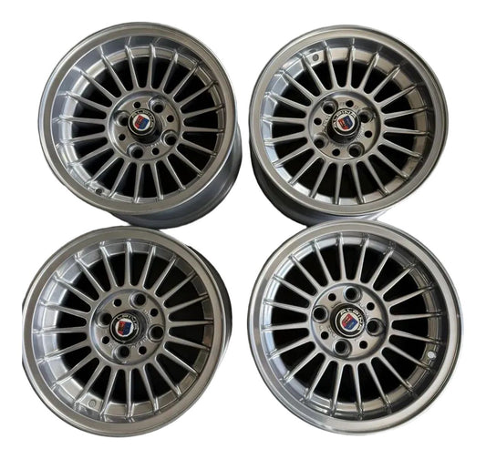 Original Alpina Alufelgen 6,5jx13 Et8 6jx13 Et12 BMW E10 1502-2002ti tii turbo