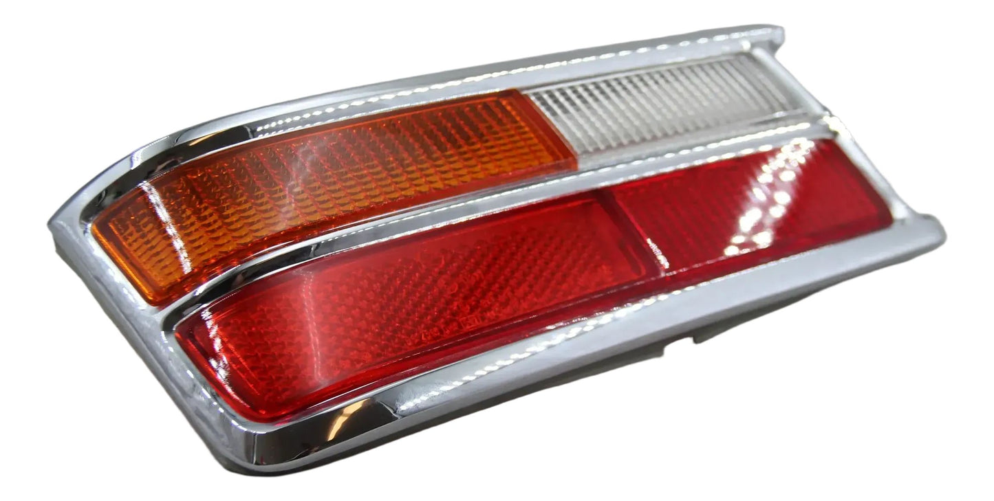 Original BMW NK 1800 2000 Lichtscheibe Links chrom mit Chromleiste, Dichtung NOS NLA 8754115 8754116 / 24702 / 224701