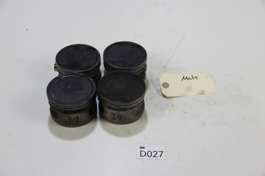 Original BMW E30 M3 S14 S14b23 2.3 4x Kolben Mahle 93v81 93,335mm  Piston