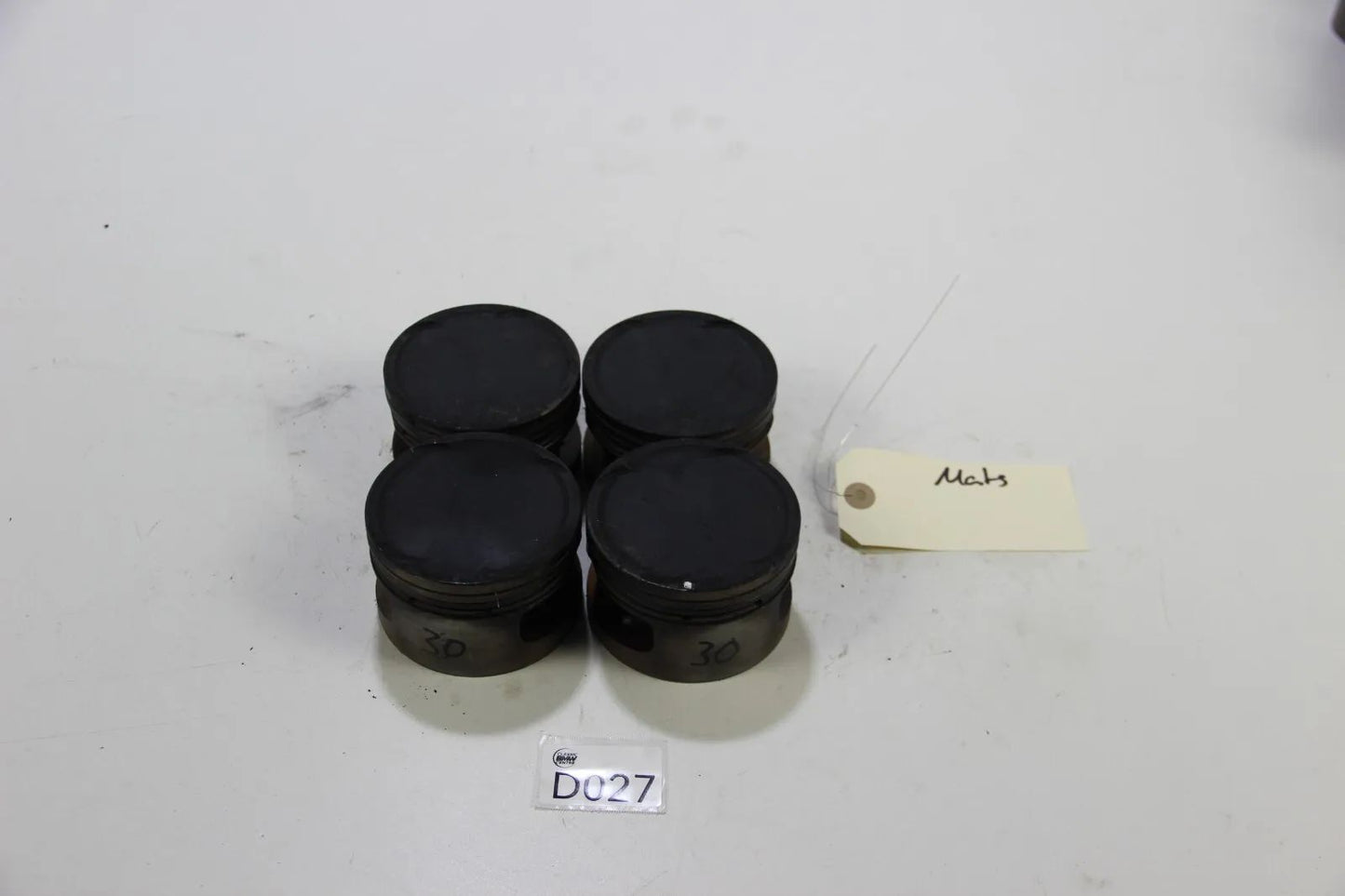 Original BMW E30 M3 S14 S14b23 2.3 4x Kolben Mahle 93v81 93,335mm Piston