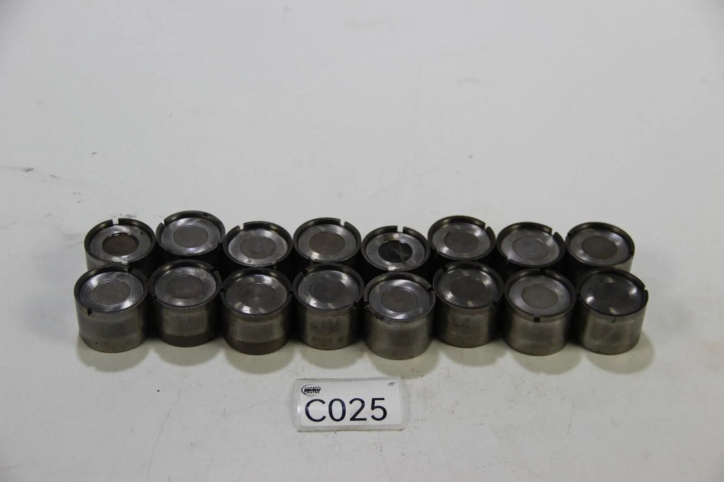 Original BMW E30 M3 S14 3er 16x Tassenstößel Satz ohne Shims 11341308158