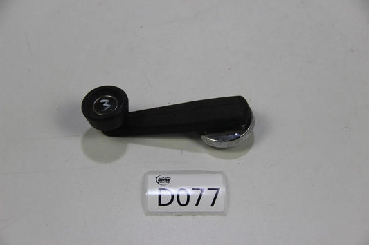 Original BMW E9 E3 E10 E12 Fensterkurbel Chrom Schwarz Window Crank OEM