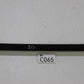 BMW E10 1502-2002  bis 71' Chrom Leiste Abschlussblech hinten Rundleuchter Black