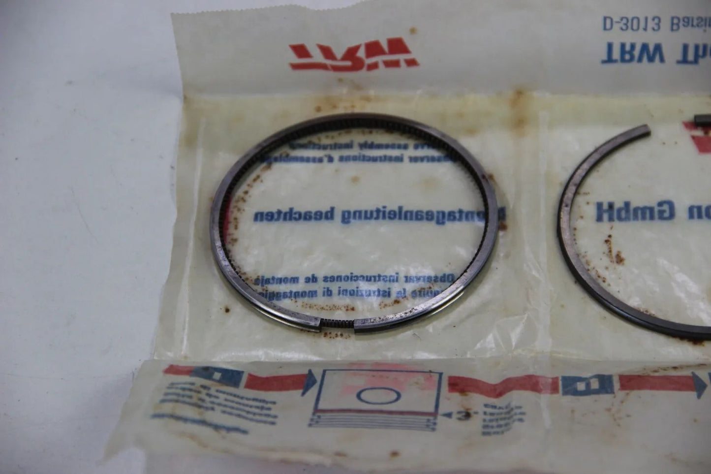 Original BMW 114 NK E21 E30 Reparatursatz Kolbenring 84,00mm