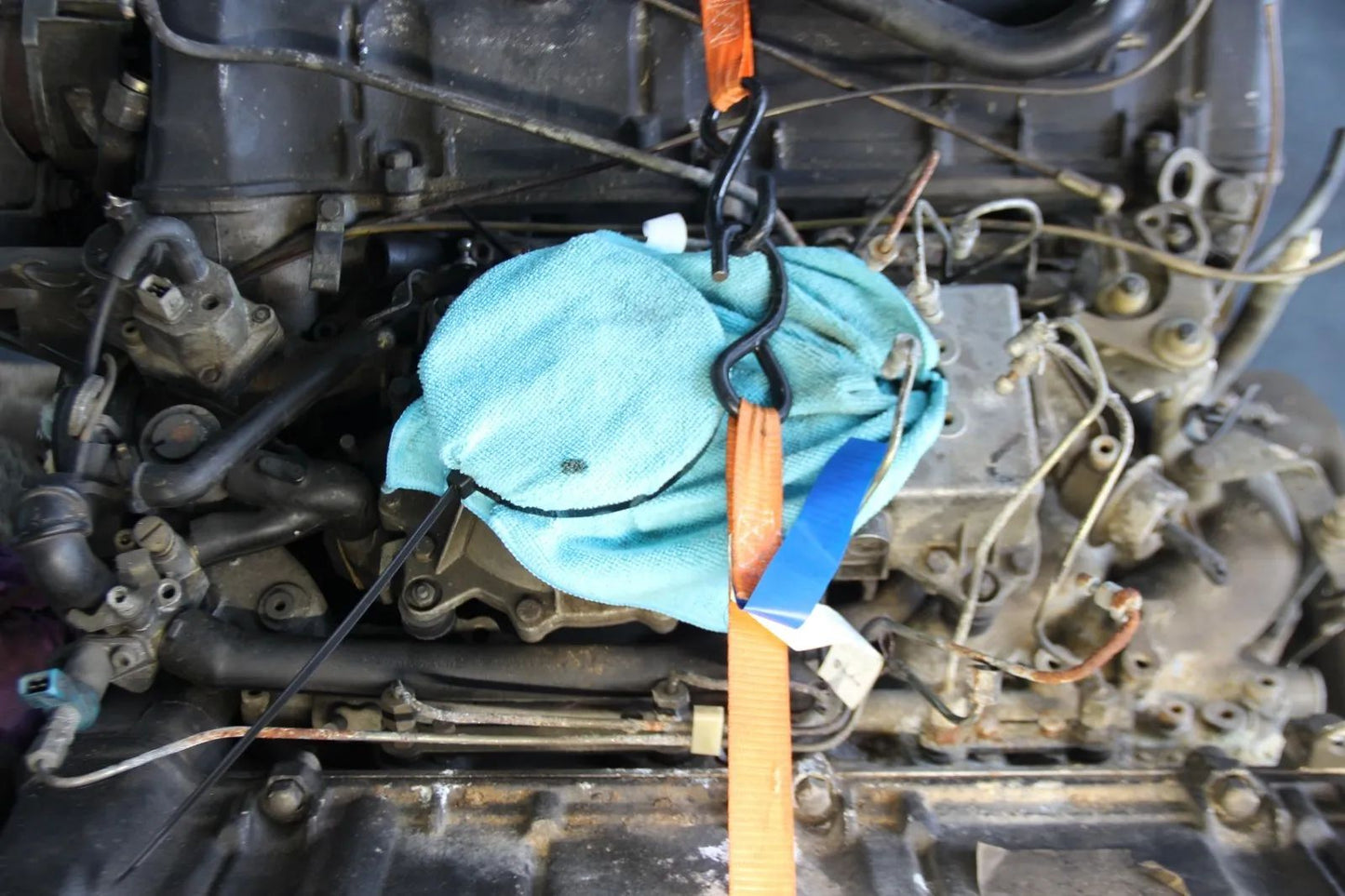 Original Mercedes W116 6.9 6.9er M100.985 Motor V8 8-Zylinder Benz OEM