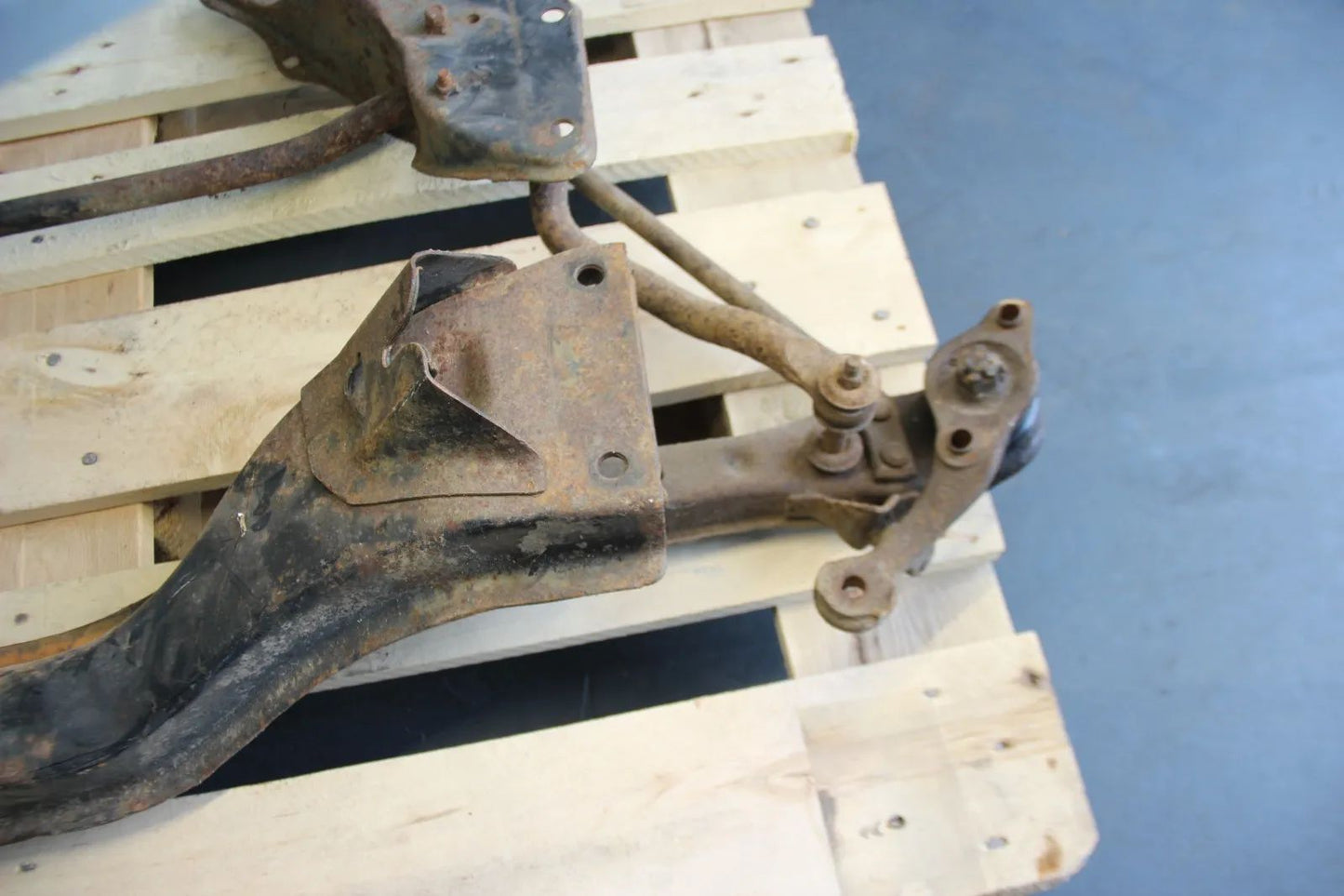 Original Toyota Celica T 2 Vorderachse Vorderachsträger Stabi Knuckles